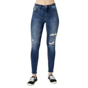 NEW JUDY BLUE High Waist Skinny Fit Jeans The Best is Yet to Come 82581DK SZ 16W